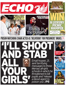 Cover of Liverpool Echo