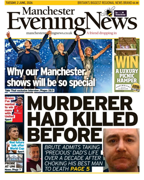 Cover of Manchester Evening News