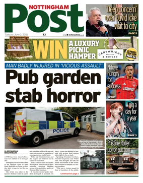 Cover of Nottingham Post