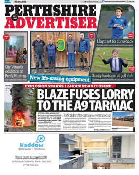 Cover of Perthshire Advertiser