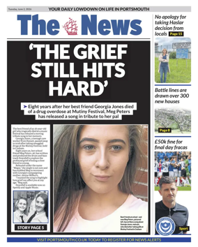 Cover of Portsmouth News