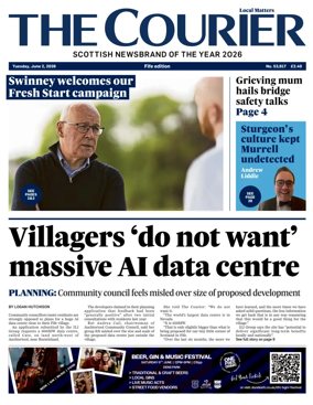 Cover of The Courier & Advertiser (Fife Edition)