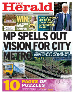 Cover of The Plymouth Herald