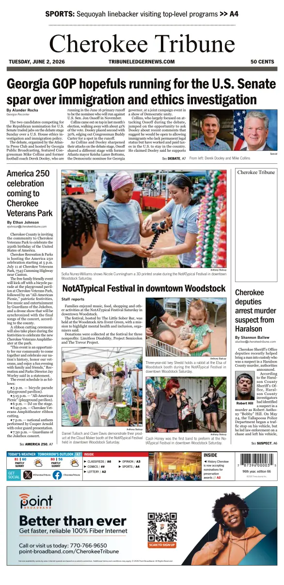 Cover of Cherokee Tribune