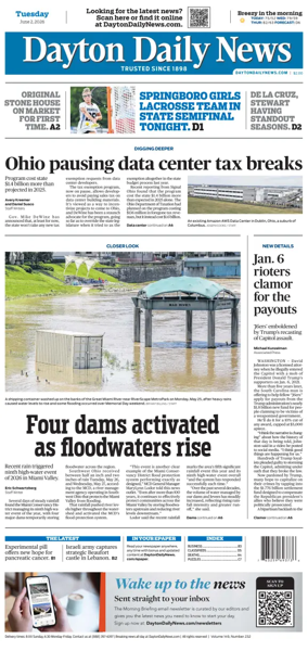 Cover of Dayton Daily News