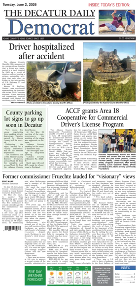 Cover of The Decatur Daily Democrat