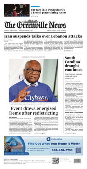 Cover of The Greenville News