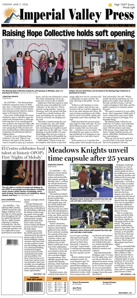 Cover of Imperial Valley Press