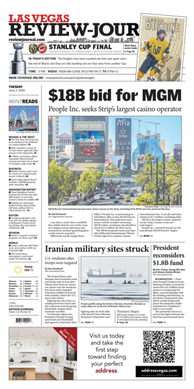 Cover of Las Vegas Review-Journal