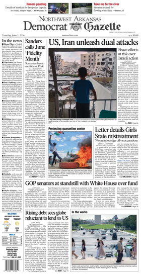 Cover of Northwest Arkansas Democrat-Gazette