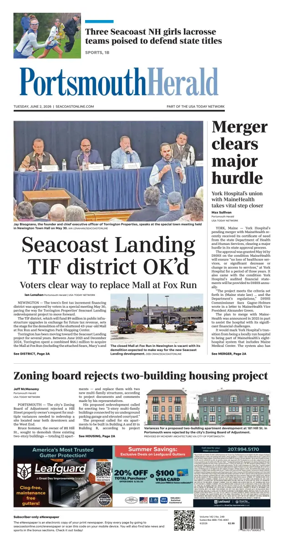 Cover of Portsmouth Herald