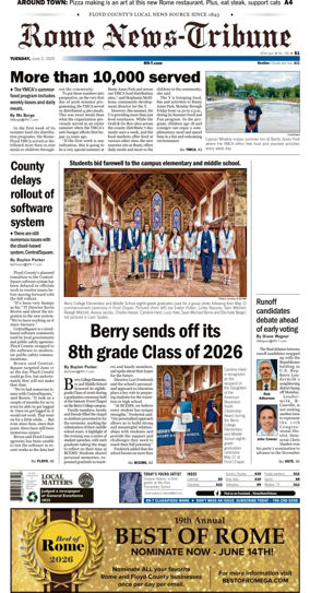 Cover of Rome News-Tribune