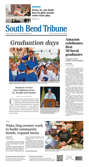 Cover of South Bend Tribune