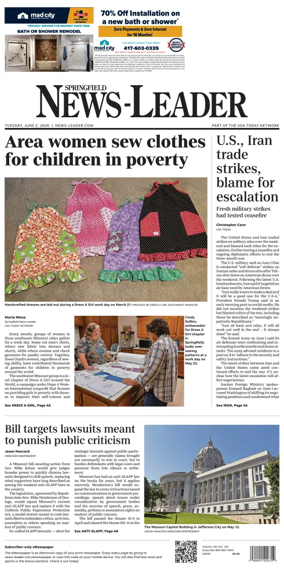 Cover of Springfield News-Leader