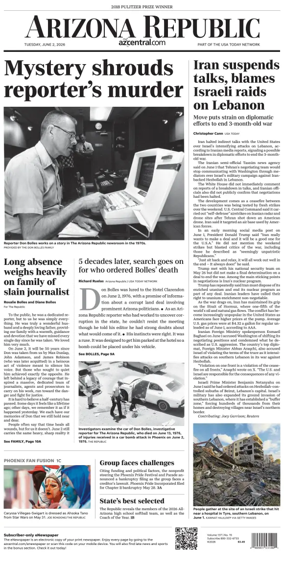 Cover of The Arizona Republic