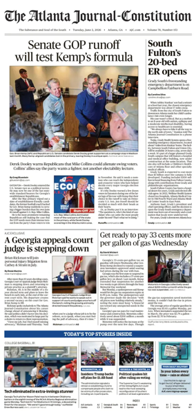 Cover of The Atlanta Journal-Constitution