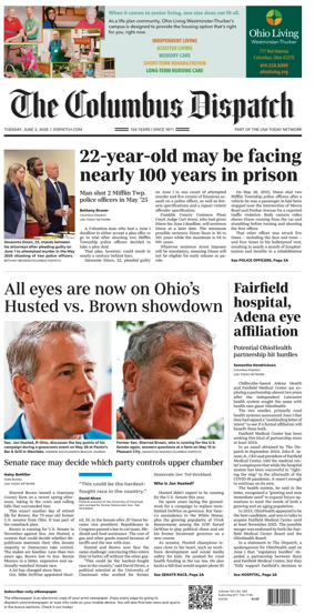 Cover of The Columbus Dispatch
