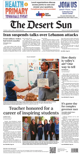 Cover of The Desert Sun