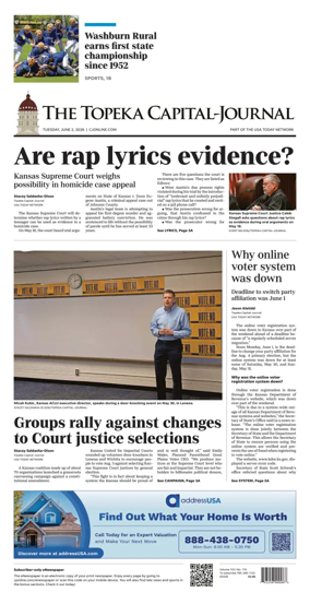 Cover of The Topeka Capital-Journal