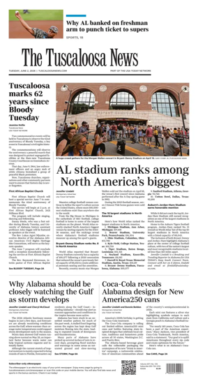 Cover of The Tuscaloosa News
