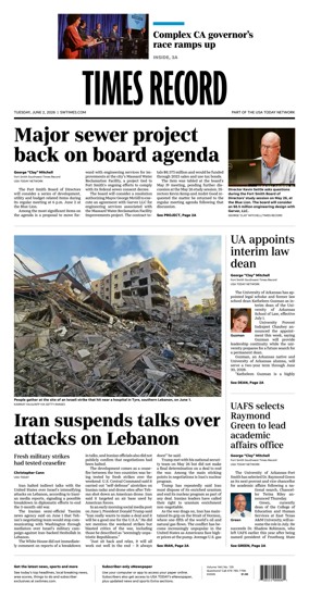 Cover of Times Record (Ft. Smith Southwest)