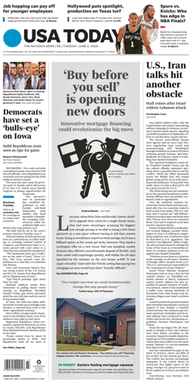 Cover of USA TODAY US Edition