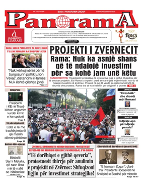 Cover of Panorama (Albania)