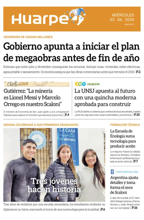 Cover of Diario Huarpe