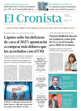 Cover of El Cronista