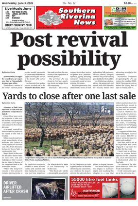 Cover of Southern Riverina news