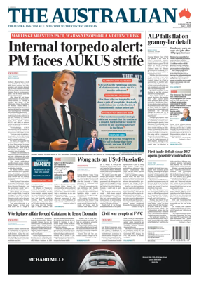Cover of The Australian