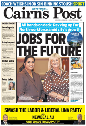 Cover of The Cairns Post