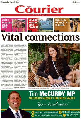 Cover of The Cobram Courier