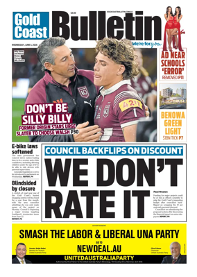 Cover of The Gold Coast Bulletin
