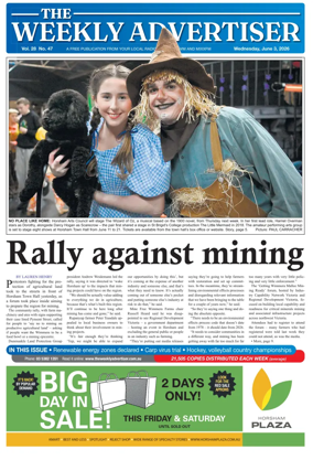 Cover of The Weekly Advertiser Horsham