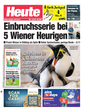 Cover of Heute - Wien Ausgabe