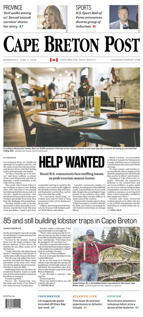 Cover of Cape Breton Post