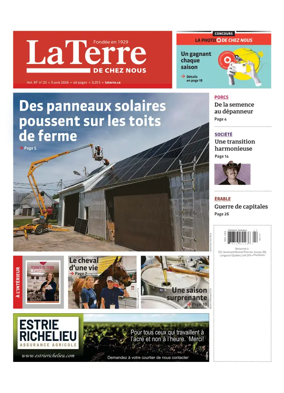 Cover of La Terre de chez nous