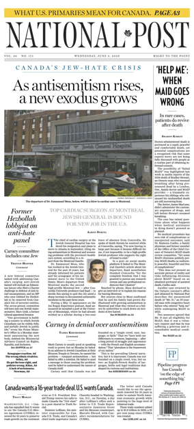 Cover of National Post - (Latest Edition)