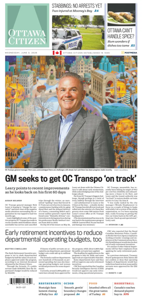 Cover of Ottawa Citizen