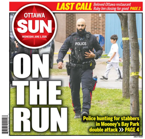 Cover of Ottawa Sun