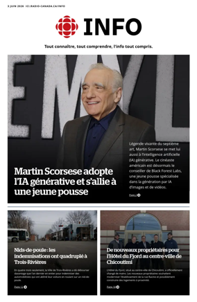 Cover of Radio-Canada Info
