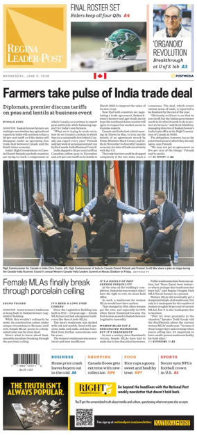 Cover of Regina Leader-Post