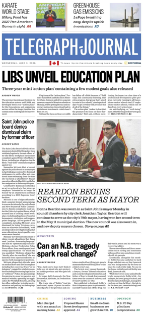 Cover of Telegraph-Journal