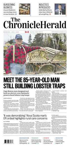 Cover of The Chronicle Herald (Metro)