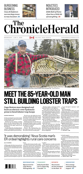 Cover of The Chronicle Herald (Provincial)