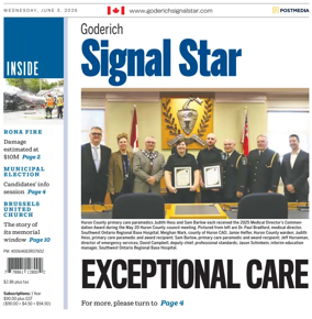 Cover of The Goderich Signal-Star