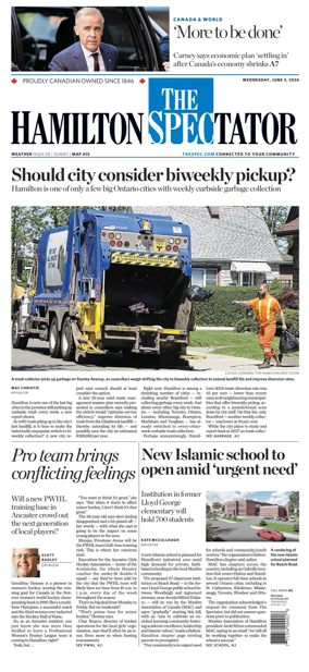 Cover of The Hamilton Spectator