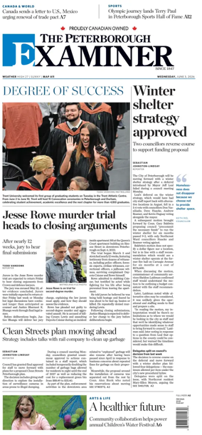 Cover of The Peterborough Examiner