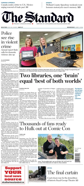 Cover of The Standard (St. Catharines)